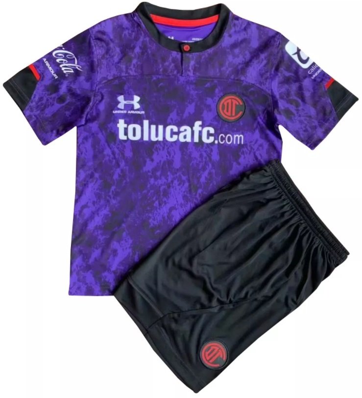 Kit infantil III Toluca 2021 2022 Under Armour oficial
